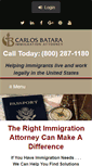 Mobile Screenshot of bataraimmigrationlaw.com